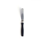 A small offset spatula over a white background.