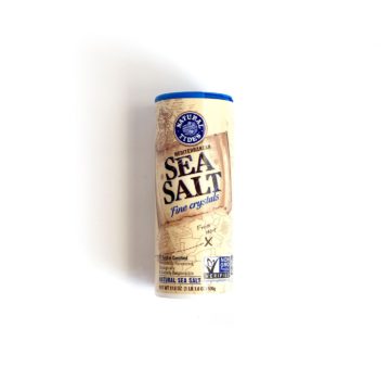 A container of salt.