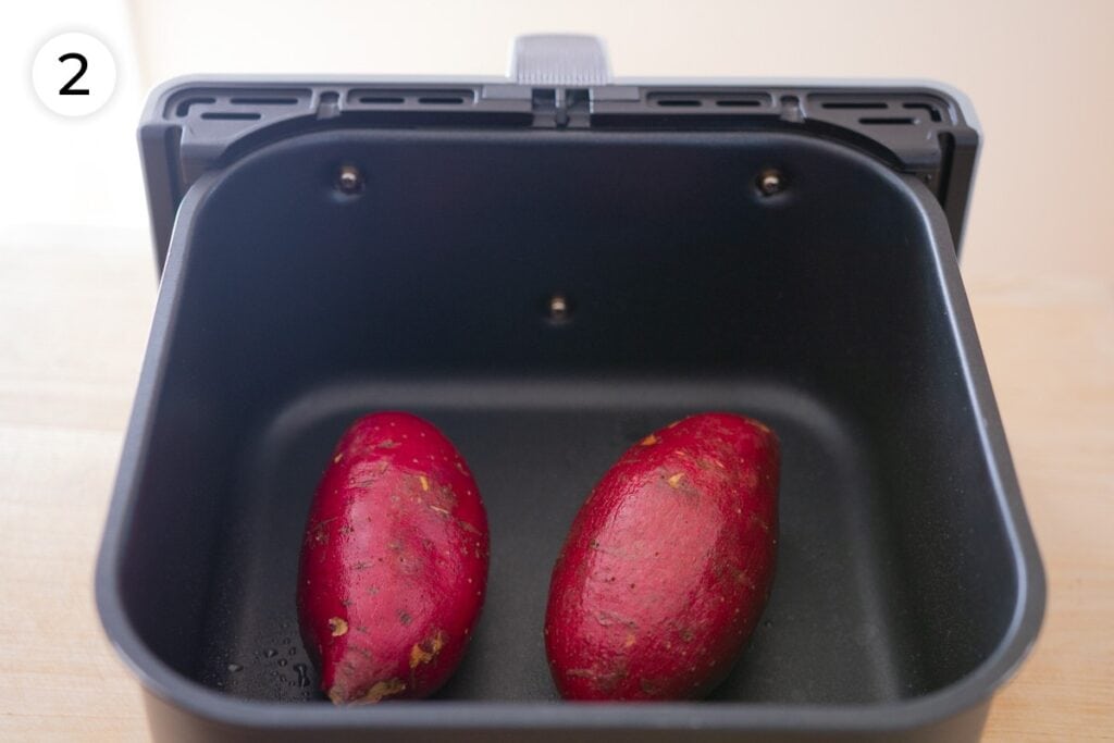 japanese sweet potato air fryer (murasaki) • The Sound of Cooking